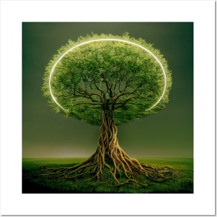 Yggdrasil World Tree of Life Posters and Art